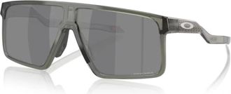 Oakley Helux Zonnebril Smoke Gray/Prizm Zwart - Heren - Zonnebrillen - Grijs - 61 MM - Accessoires