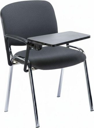 Regalos Miguel Sillas De Escritorio - Pack 4 Sillas Ofis Chrome Con Pala - Gris Oscuro