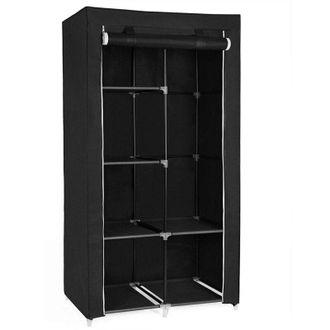 Herzberg Herzberg Hg-8010: Armario De Almacenamiento - Peque&ntilde;o Negro