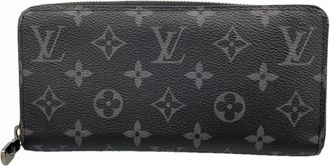 Louis Vuitton Black Long Wallet (Bi-Fold) (Pre-Owned)