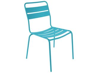 Schubiger M&ouml;bel Metall-Lattenstuhl Glarus