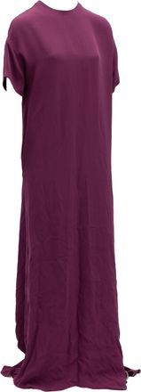 Valentino Garavani Womens Burgundy Maxi Dress