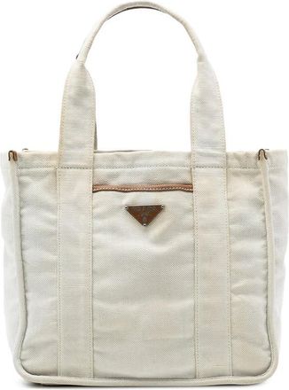 Prada Pre-owned Prada Canvas Canapa Tote T4M6GXUXIMU5HOUJ