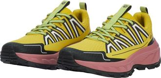 Jack Wolfskin Wanderschuh JACK WOLFSKIN WILD HIKE LOW W, Damen, Gr. 37,5, chartreuse, Synthetik, Schuhe Wanderschuh, Trekkingschuh