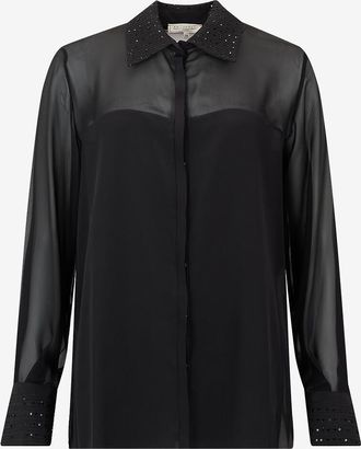 Antonelli Hemd aus Seidenmusselin Cup-Cake