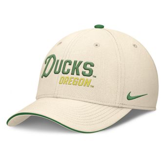 Nike Oregon Primetime Nike Mens Dri-FIT College Hat in Brown | NC030C3IUON-3NB
