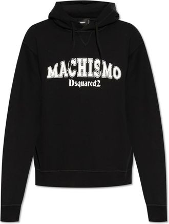 Dsquared2 Hombre, Sudaderas, Negro, Talla: S
