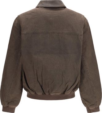 Represent Mens Roscoe Bomber Whisky Cotton Jacket