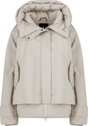 Bomboogie Chaqueta corta bimaterial - Jackets - Mujer - Gris - S