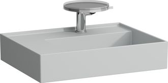 Laufen Kartell Lavabo, Repisa Izquierda, 3 Agujeros Para Grifo, - Laufen