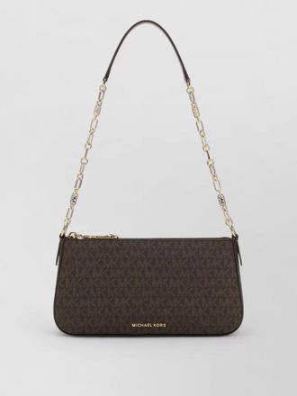 Michael Kors empire canvas shoulder bag chain strap