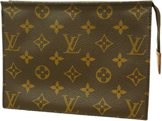 Louis Vuitton Brown Pouch (Pre-Owned)