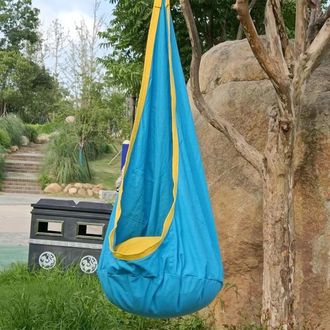 OEM Silla Colgante Para Ni&ntilde;os, Columpio Infantil Para Interior Y Exterior, Coj&iacute;n Inflable, Bolsa De Tela De Algod&oacute;n Y Nailon Puro, Hamaca Colgante, 160 X 