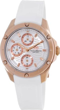 Technomarine Oceanico Quartz White Dial Ladies Watch TM-325007