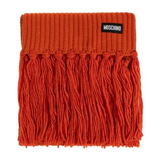 Moschino unisex, Accessoires, Oranje, Maat: ONE Size Wol