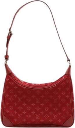 Louis Vuitton Pre-owned Shoulder Bags, female, Red, Size: ONE SIZE Pre-owned Vintage Shoulder Bag