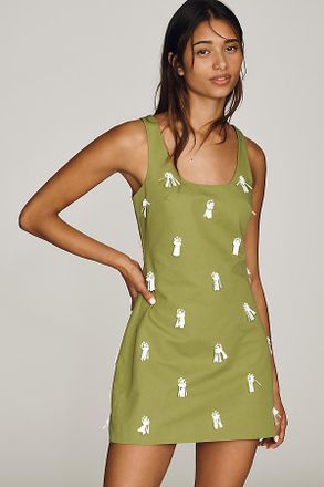 Hunter Bell Collins 100% Cotton Mini Dress