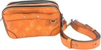 Louis Vuitton Pre-owned M31073 Pochette Schoudertas - Dames - Vintage Schoudertas - Oranje - ONE Size - Leer - Vintage