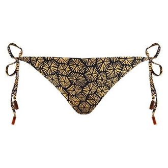 Vilebrequin Womens Carapaces Jersey Mini Brief Bikini Bottom in Bleu Marine at Nordstrom, Size Medium