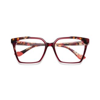 Etnia Barcelona Alba Oversized Tortoiseshell Square Frame Eyeglasses