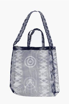 South2 West8 Nylon Mesh Tote Bag size Unica