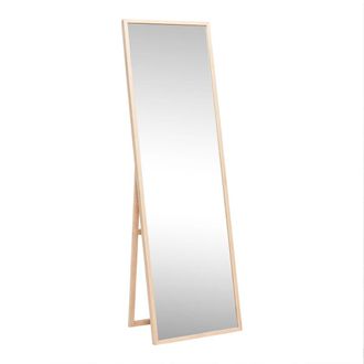 H&uuml;bsch Standspiegel 52 x 167 cm, Eiche natur