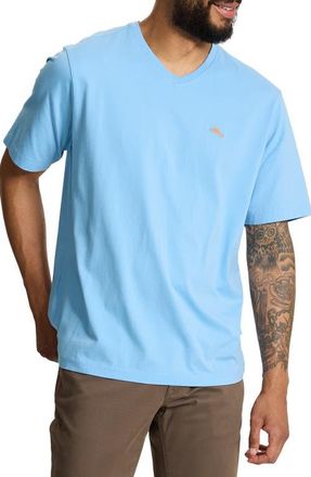 Tommy Bahama New Bali Skyline V-Neck T-Shirt in Seabank Sky at Nordstrom, Size Xxx-Large