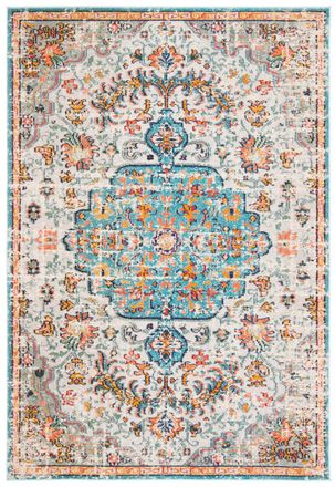 Safavieh Alfombra gris/azul claro 160 x 229 cm