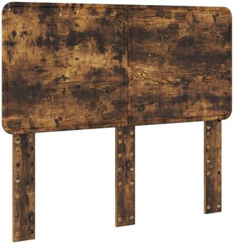 vidaXL Cabecero Roble Ahumado 135 Cm Madera Contrachapada Vidaxl