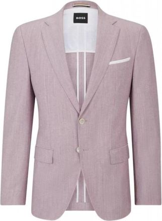 HUGO BOSS Jassen > Blazers - Heren - Blazers - Roze - M - Jassen