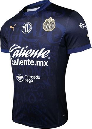 Puma Mens Chivas Alternative Replica 25 Shirt, Color Navy, Size: Medium