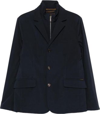 Moorer Button Zip Jacket