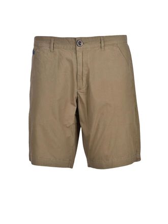 La Martina Green Cotton Casual Shorts