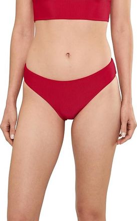 Beach Riot Saffron Bottom Womens Swimwear Red : SM, Polyester/Spandex