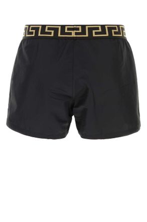 Versace Short Swimming Shorts - Black