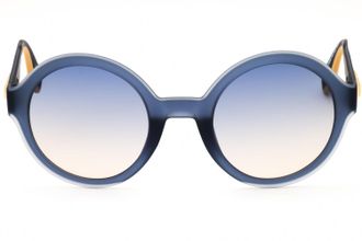 adidas OR0080 Gradient Lens Round Sunglasses - Black