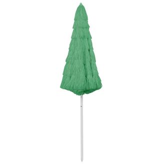 Berkfield Home Hawaii Beach Umbrella Green 300 cm
