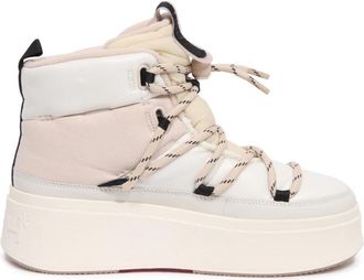 Ash Puffy Nylon Montana Laarzen - Dames - Winterlaarzen - Wit - 40 EU - Nylon - Schoenen