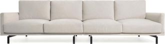 K Home 4-Sitzer Designsofa Galeno mit abnehmbaren Bezügen - Beige
