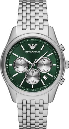 Emporio Armani Antonio Chronograph Bracelet Watch, 41mm in Silver at Nordstrom Rack