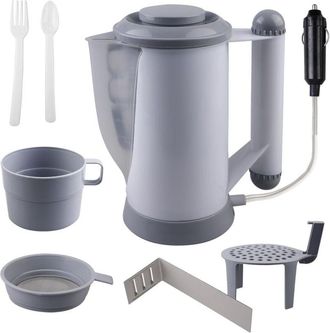 OEM Hervidor De Agua El&eacute;ctrico Para Coche, 600 Ml, 12 V, Hervidor El&eacute;ctrico Para Coche, Hervidor De Agua Para Coche De 600 Ml, Funci&oacute;n De Apagado Autom&aacute;ti