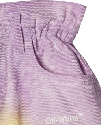 Off-white Helvetica Shorts - Multicolor