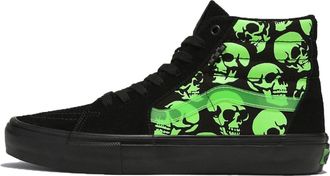 Vans Sk8 Hi Glow Skulls VN0A5FCC5QW