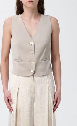 A|X Armani Exchange Gilet a monopetto in Crepe Armani Exchange