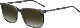 HUGO BOSS HG 1344/S Kb 7(9K) Zonnebril - Heren - Zonnebrillen - Grijs - 55 MM - Accessoires