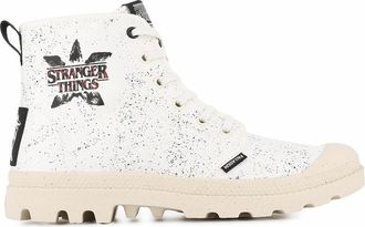 Palladium Pampa Demodog x Stranger Things hoge sneakers