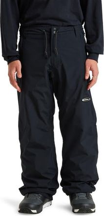 Quiksilver High Altitude Gore-Tex Waterproof Ski Pants in True Black at Nordstrom, Size X-Large