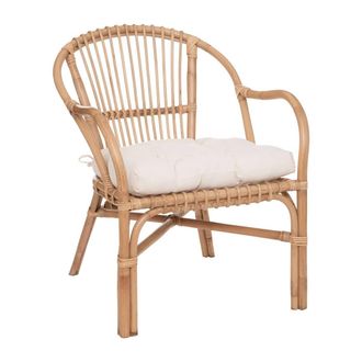 Atmosphera Sill&oacute;n Neta - Rat&aacute;n Y Algod&oacute;n - Blanco Atmosphera Cr&eacute;ateur DInt&eacute;rieur
