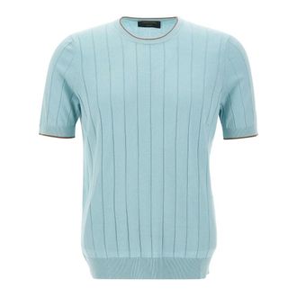 Gran Sasso Jumpers Green - male - Gran Sasso - Round-neck Knitwear - Blue - L - Knitwear