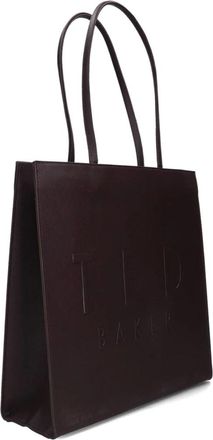 Ted Baker Iconny Webbing Large Icon Tas - Dames - Tassen - Bruin - Maat: ONE Size Zijde